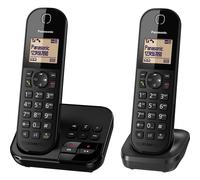 Telefono cordless - PANASONIC - KX-TGC422GB - Nero - Autonomia 18h - Rubrica 120 contatti