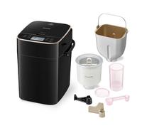 Panasonic SD-PMC100NXE Macchina per il Pane 0,5 kg, 34 Menu, Gelato, Nero