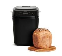 Panasonic SD-PN100KXE Mini Macchina del Pane, 4 Programmi Senza Glutine, Design Compatto, 18 Programmi Automatici, Schermo LCD, Pane da 200 o 400 g, Nera