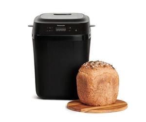 Panasonic SD-PN100KXE Mini Macchina del Pane, 18 Programmi Automatici | Mini Macchina del Pane, 18 Programmi Automatici, 4 Programmi Senza Glutine, Design Compatto, Pane da 200 o 400 g, Nera