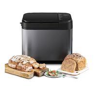 Panasonic SD-YR2540 Premium Grigio Macchina per il pane completamente automatica, design orizzontale e dispenser per lievito, 32 programmi automatici, due sensori di temperatura, tempo predefinito di