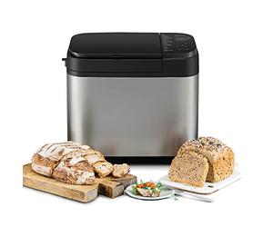 Panasonic SD-YR2550SXE Macchina per il Pane, 31 Programmi Cottura, Dispenser per Lievito, Uvetta e Frutta Secca, Timer Digitale da 13 Ore, per Dolci, Pizza, Marmellate, Brioche e Gluten Free