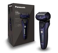 Panasonic Rasoio elettrico ES-LV67 a 5 lame Wet & Dry con reattivo sensore per barba e motore lineare ad alta Velocità