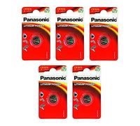 Panasonic - Set di 5 pile a bottone Cell Power CR1616 litio 3 V 0,55 mAh