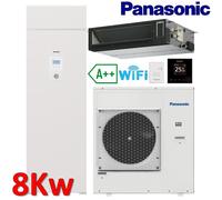 PANASONIC Sistema Aquarea EcoFleX R32 a Recupero di Calore per Riscaldamento, Ra