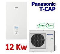 PANASONIC Sistema Aquarea T-CAP SPLIT KIT-WXC12H6E5 (WH-SXC12H6E5 + WH-UX12HE5)