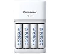 Panasonic Smart & Quick BQ-CC55 +4x eneloop AA Caricabatterie universale NiMH
