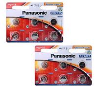 Panasonic Specialist - Pile al litio a bottone CR2025, 12 pezzi