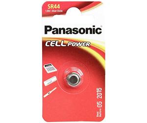 Panasonic SR44 - 1.55V, Ossido d'argento, 1 Batteria