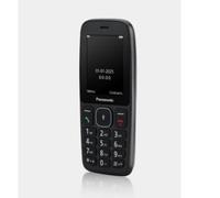 Panasonic KX-TF400EXB Telefono Cellulare 4G, VoLTE, 200 Ore di Standby, Ricarica USB-C, Display 2,4”, Bluetooth, Torcia LED, Fotocamera, Resistente all'Acqua IP44, Nero