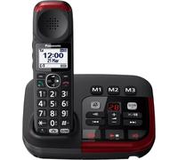 Panasonic Telefono cordless digitale amplificato con segreteria telefonica KX-TGM420