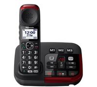 Panasonic Telefono cordless digitale amplificato con segreteria telefonica KX-TGM420