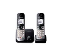 Panasonic KX-TG6852JTB telefono Telefono DECT Identificatore di chiamata Nero, Grigio