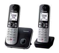 Panasonic KX-TG6852JTB telefono Telefono DECT Identificatore di chiamata Nero, Grigio