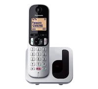 Panasonic KX-TGC250JTS Telefono DECT Identificatore di chiamata Colore Nero, Arg