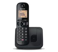 Cordless Panasonic KX TGC250JTB Dect Black Black