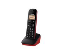 Panasonic KX-TGB610JTR telefono Telefono analogico-DECT Nero, Rosso Identificato