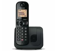 Panasonic Telefono Corp. KXTGC250SPB Nero 1,6'