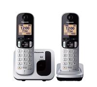 Panasonic telefono senza fili kx-tgc212sps DUO argento - Nouvo