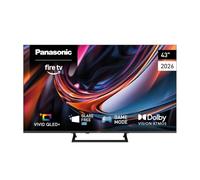 Panasonic TV-43W80C, 4K UHD VIVID QLED+ Televisore, Glare Free Pro Fire TV | AI 4K Colour Engine, Game Mode, Controllo vocale Alexa, Bluetooth, Surround Sound, 43'' (108 cm), W80C Serie Televisor, 2026