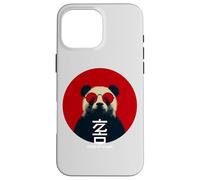 Panattitude, panda zen, panda elegante, design umoristico, regalo Custodia per iPhone 16 Pro Max