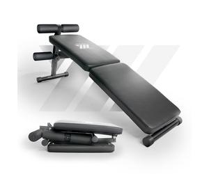 Panca ad arco, Panca addominale, Crunch Bench Altezza Regolabile, Sit Up Bench