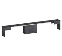 Panca Allungabile 66/290x25x45 cm Pratika Singola A Grigio Ardesia