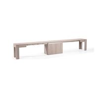Panca allungabile X 67,5(292)x35,6 cm, Olmo Perla