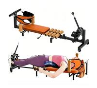 Panca Allungamento Schiena Professionale,Macchina Per Stretching Cervicale Lunghezza Regolabile,Tavolo Inversione Per Massaggio Per Trazione Lombare E Della Colonna Vertebrale