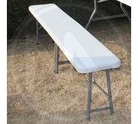 PANCA CAMPING PIEGHEVOLE E CHIUDIBILE IN METALLO E PVC CM.183x28x44H