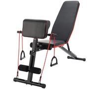 Panca con manubri pieghevole Panca pesi inclinabile Bodybuilding multifunzionale per allenamento completo Macchina fitness Palestra Casa (5490 SG001 SEDIA DA PALESTRA D7)