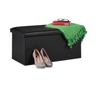 Panca contenitore Cassapanca pieghevole Sgabello salvaspazio 84 L 100 kg
