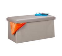 Panca contenitore Cassapanca pieghevole Sgabello salvaspazio 84 L 100 kg
