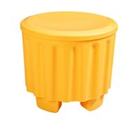 Panca contenitore con poggiapiedi, mobiletto per toeletta, per ingresso,