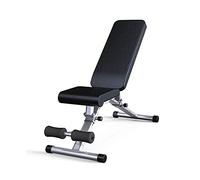 Panca da allenamento multifunzione - Panca regolabile con manubri per distensioni su panca, addominali, attrezzature per il fitness per tutto il corpo