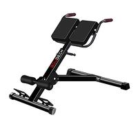 Panca da Fitness Romana Multifunzione per iperestensioni crunch e addominali con inclinazione ed altezza regolabili e completamente richiudibile