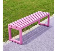 Panca da giardino da esterno resistente alle intemperie, regolabile da 78,7 a 200,7 cm, in metallo, capacità di carico 400 kg, perfetta per cortile, veranda, decorazione del prato, mobili da terrazza