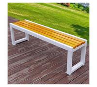 Panca da giardino in legno di acacia, resistente alle intemperie, pretrattata con olio, 2-3 posti, per esterni, veranda, patio, parco
