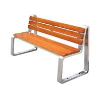 Panca da giardino in legno resistente alle intemperie con schienale, divano moderno a 2 posti, per interni ed esterni, elegante divano da balcone (150 x 63 x 79 cm)