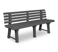 Panca da giardino, Orchidea, da 3 posti, 145 x 49 x 74 cm
