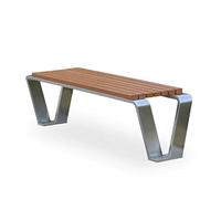 Panca Da Giardino Panchine da esterno Panca da giardino resistente alle intemperie Panca da giardino in acciaio inossidabile pastorale Sedia lunga da esterno in plastica e legno Sgabello da esterno i