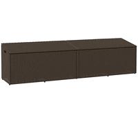 PANCA DA GIARDINO VIDAXL Marrone 220x50x58 cm in Polyrattan - 4104075