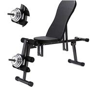 panca da ginnastica, Panche regolabili multifunzione for la casa Sgabello con manubri pieghevole for uccelli Sit-up Attrezzatura for il fitness Panca multifunzionale