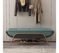 Panca da ingresso di alta qualità, organizer per scarpe, moderna scarpiera con ripiano portaoggetti, seduta imbottita in finta pelle