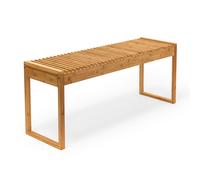 Panca da ingresso in bambù Sgabello per corridoio 5,6 kg 3-4 posti Leggero