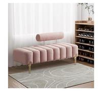 Panca da ingresso panca per camera da letto, estremità ottomana trapuntata della panca del letto, divano moderno ingresso imbottito a 2 posti con schienale regolabile per camera da letto, soggiorno