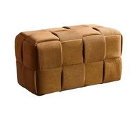 Panca da ingresso, poggiapiedi imbottito in velluto a coste per camera da letto, ottomana creatività, panche imbottite per soggiorno, atrio, fango, corridoio