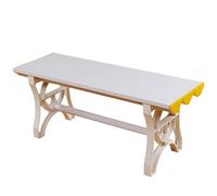 Panca da palestra in plastica ABS impermeabile, resistente sgabello fasciatoio per bagno, doccia e spa, panca antiscivolo per scarpe, facile da montare, ideale per ingresso, spogliatoio