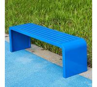 Panca da picnic in lega Art Déco, resistente alle intemperie, resistente alle intemperie, adatta a tutte le condizioni atmosferiche, per giardino, veranda, parco, balcone