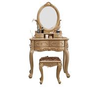 Panca da trucco da principessa, elegante sgabello da toeletta per camera da letto e sala di bellezza, elegante seduta per tavoli da toeletta e decorazione per la casa delle ragazze